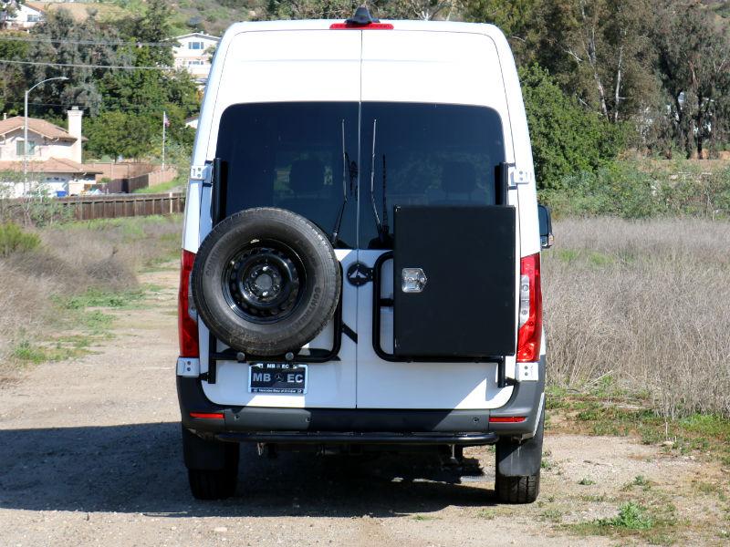 MERCEDES SPRINTER REAR DOOR TIRE/BOX CARRIER (2019+)